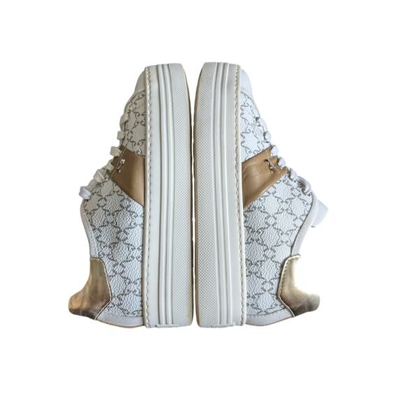 NeroGiardini Leather Logo Skater Womens White Sneakers Size US5.5-6 EU36 - Picture 6 of 15